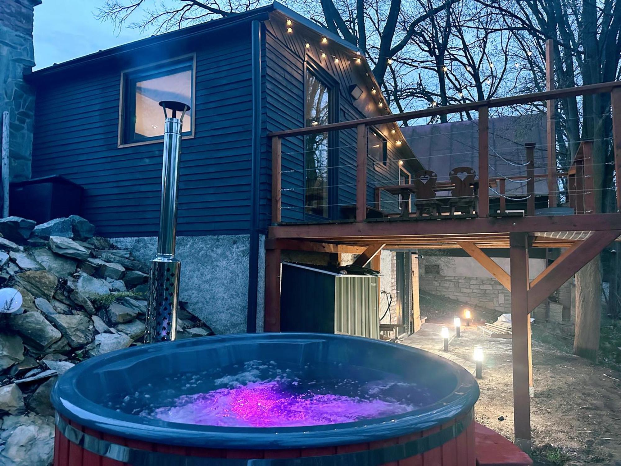 Wellness Chata Hideaway Se Saunou Třebechovice pod Orebem Zewnętrze zdjęcie